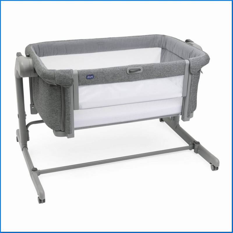 Cradle Co-Sleep. Next2me Magic Evo D.Grey