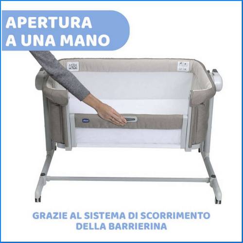 Cuna Cosleep. Next2me Magic Evo D.Taupe