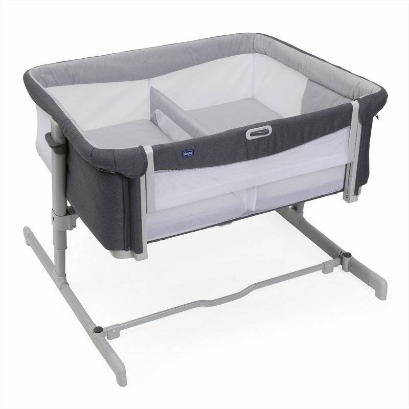 Co-Sleep. N2m Twins Magnet Grey