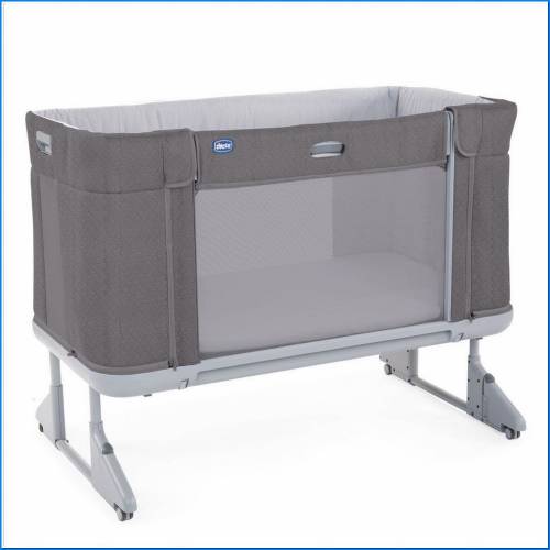 Cosleep.Next2me Cot Forever Moongrey