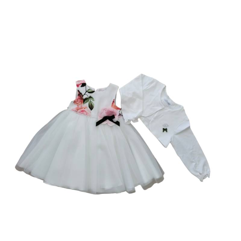 Vestido elegante para bebé 18 meses Barcellino - 