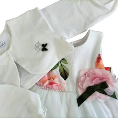 Robe élégante bébé fille 18 mois Barcellino - 