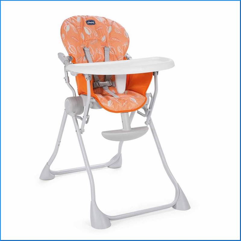 Chaise haute Pocket Meal Happy Orange