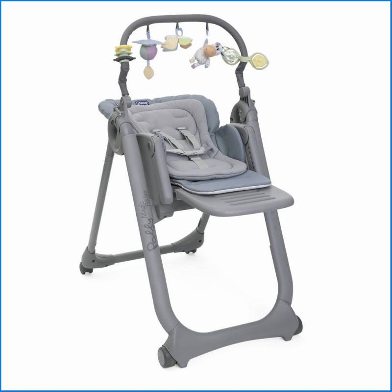 Cadeira alta Polly Magic Relax Cerulean