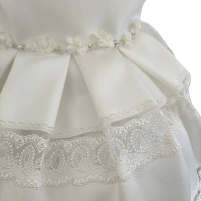 Taufkleid für Mädchen weiß 12 Monate - 