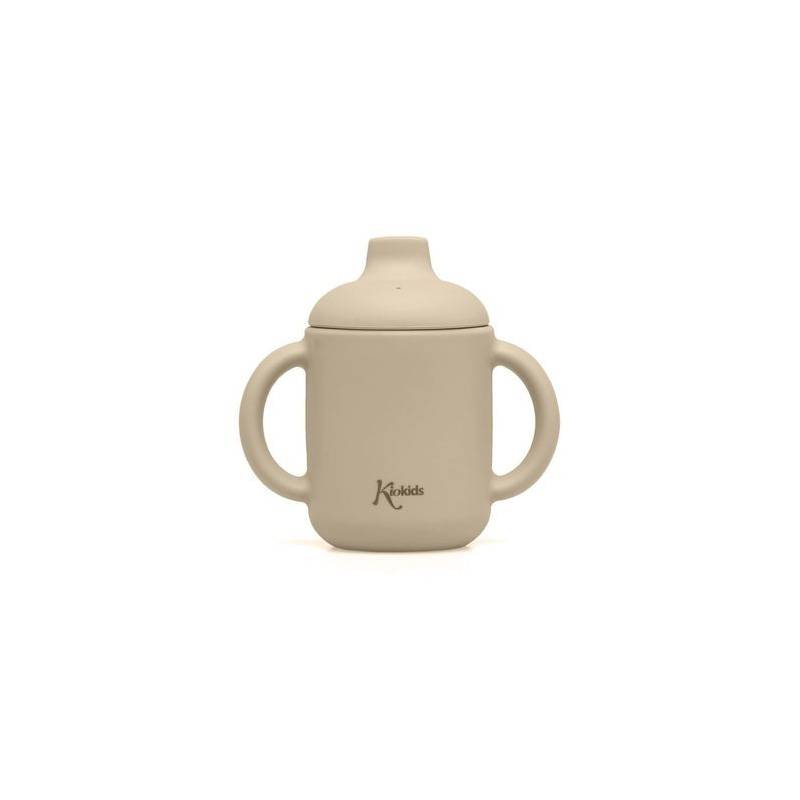 Taza 120ml Silicona Beige
