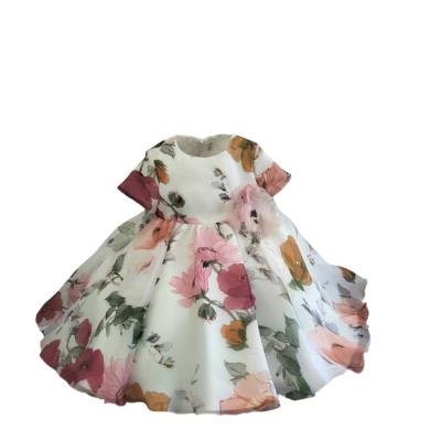 Elegante vestido de niña Barcellino 12 msesi con banda - 