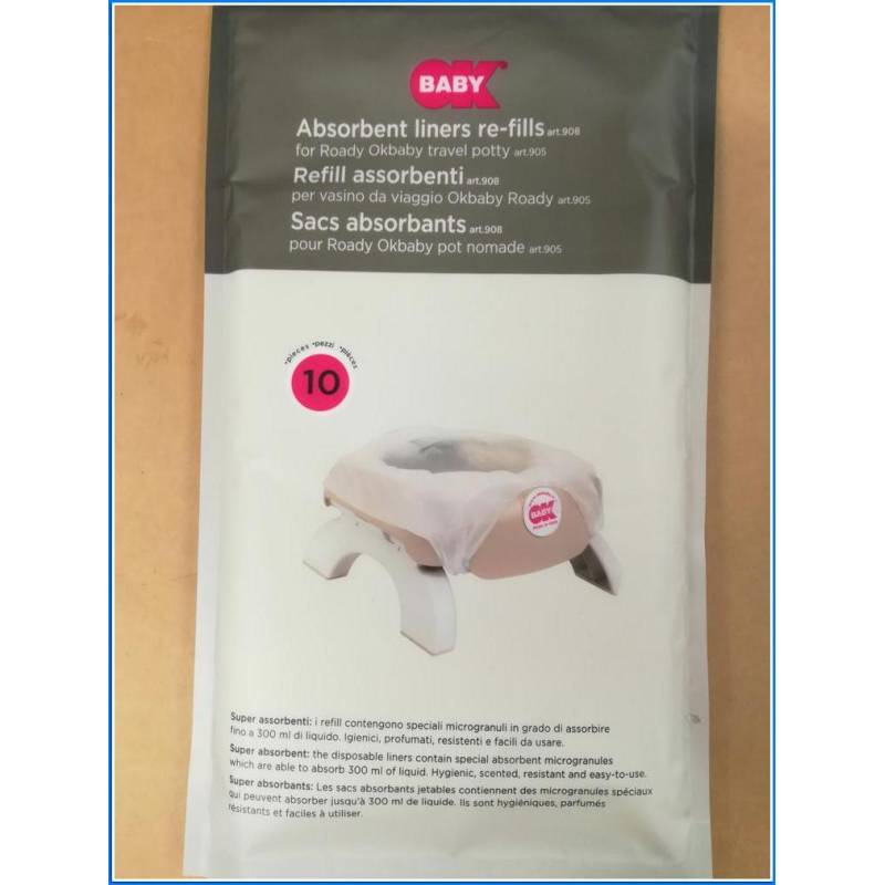 Roady Set 10 Pcs. - Absorventes