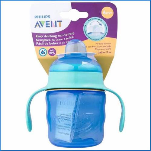 Becher mit weichem Ausguss 200 ml 6m+