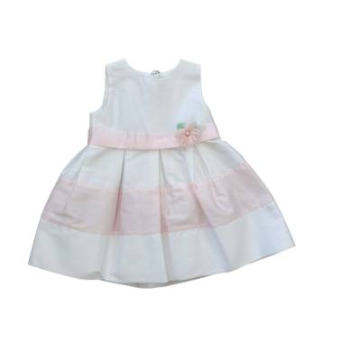 Elegante vestido de bebé niña Barcellino 9 y 12 meses - 