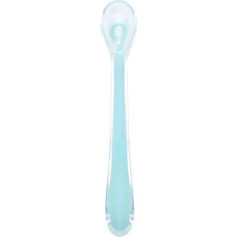 Light Blue Silicone Spoon