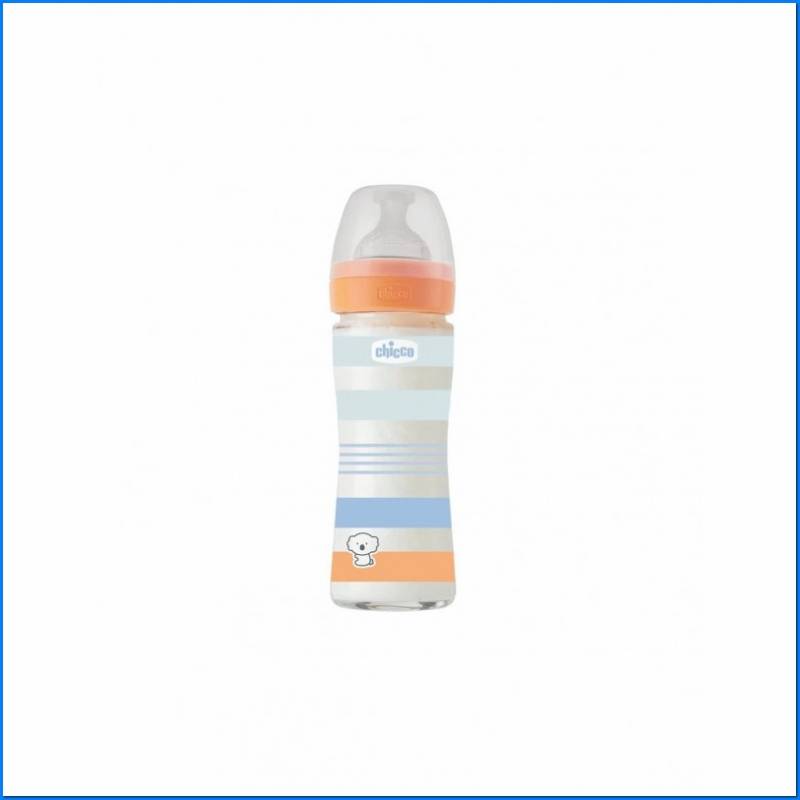 Bottle Wb Glass Orange Boy 240lento Sil