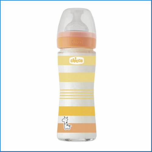 Biberon Wb Vetro Orange Uni 240 Lento Si