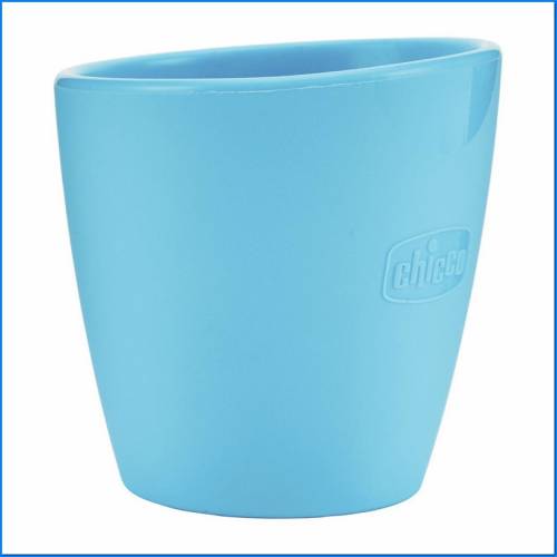 Copo de silicone azul