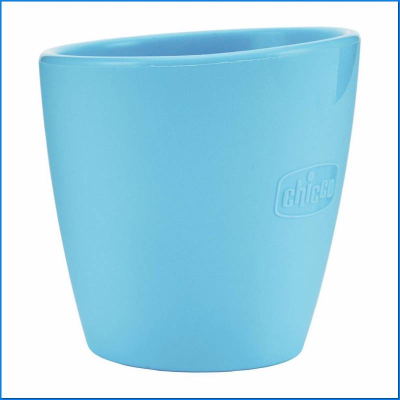 Vaso de silicona azul