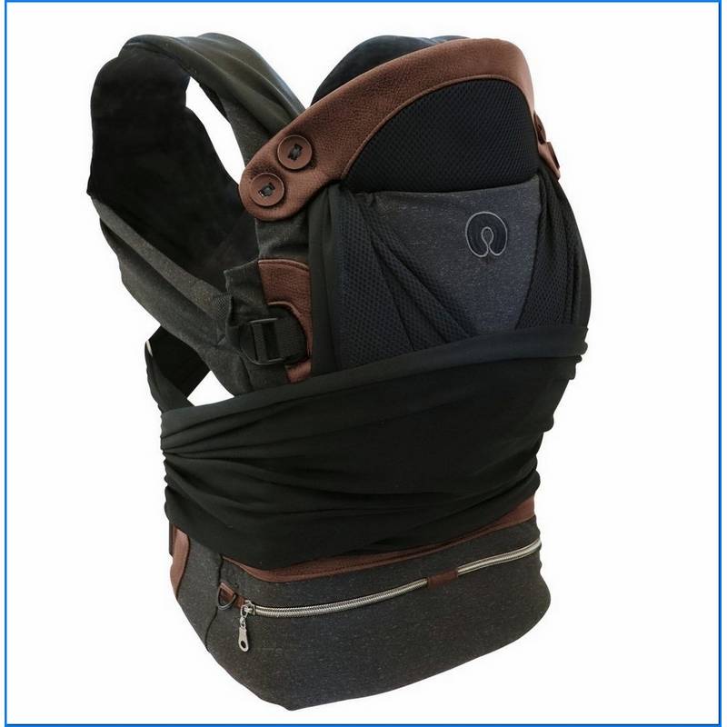Porta-bebés Boppy Adjust Comfyfit Charcoal