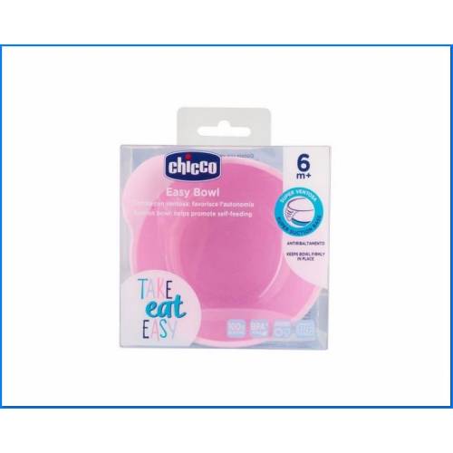 Bol en silicone rose