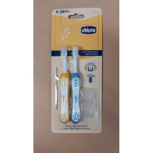 Combo de escovas de dentes Indigo -SENAPE 6-36m