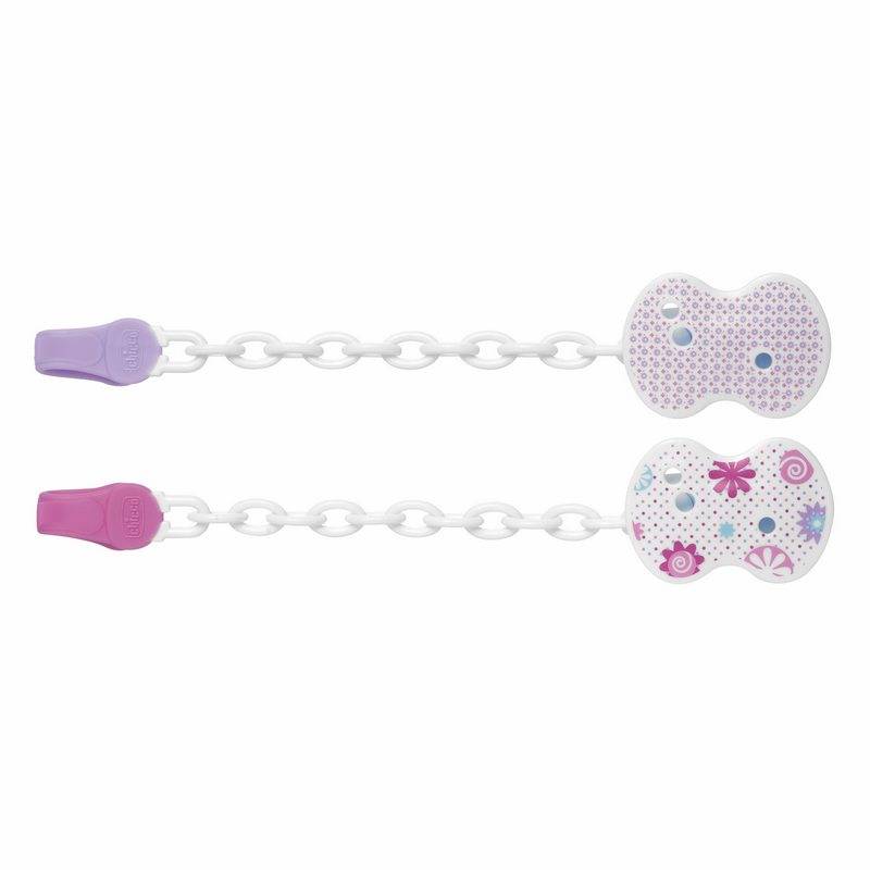 Easy Clip Con Catenella Rosa