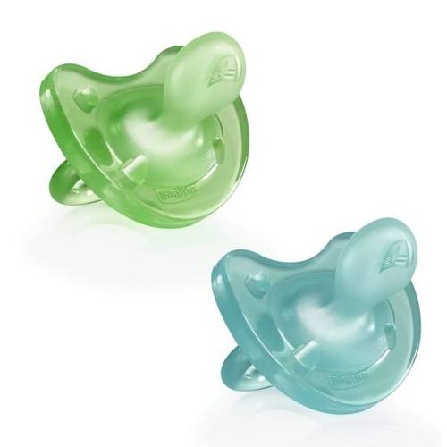 Physio Soft Blue Rubber 6-16m 2pcs