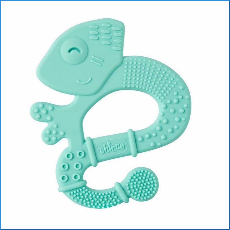 Teething Ring With Blue Bristles 2m+