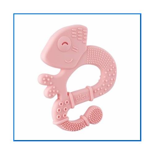 Anel de dentição com cerdas cor-de-rosa 2m+