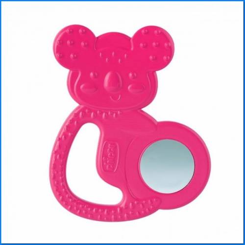 Teething Ring Inox Refrig Pink 4m+
