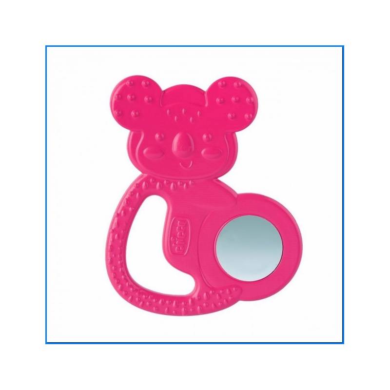 Teething Ring Inox Refrig Pink 4m+