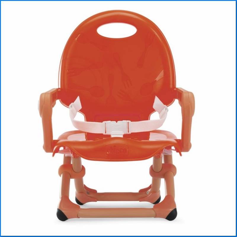 Chair Booster Pocket Snack Poppy Red