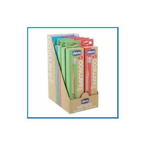 Brosse à dents en bambou 3y+