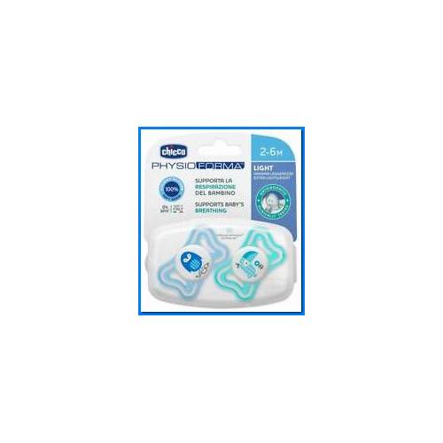 Sucette Light Boy 2-6m Sil 2 P