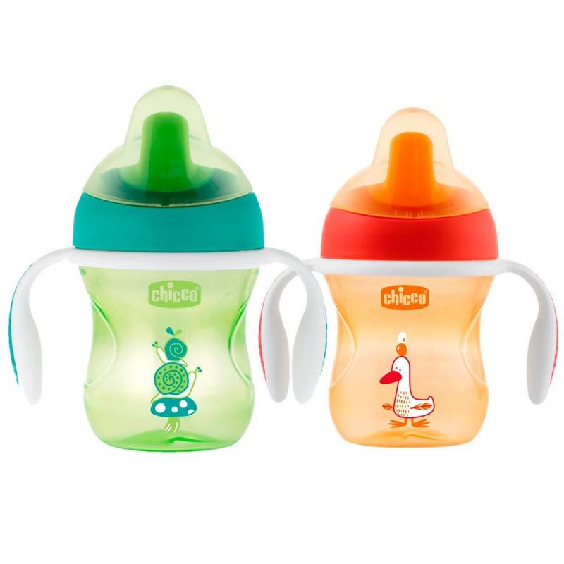 Vaso de entrenamiento neutro 6m+ Pack1