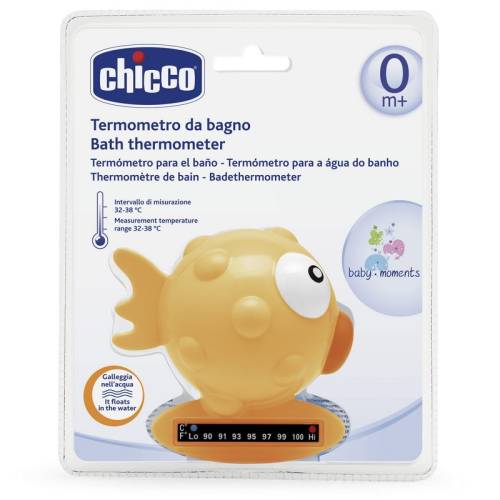 Thermomètre à poisson orange