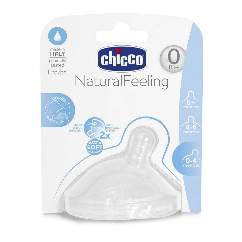 Naturalfeeling 0+Fl Tetina normal