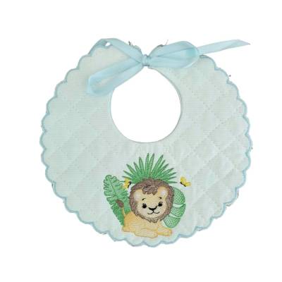 Bavoir safari lion - 