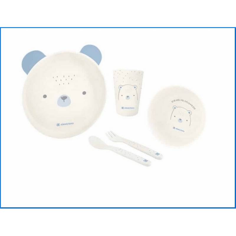 Set de alimentación - Bear With Me Celeste