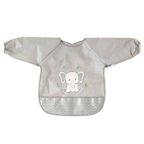 Babero Impermeable Gris