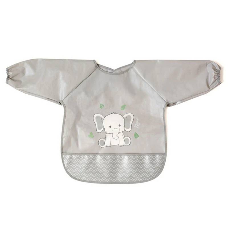 Babero Impermeable Gris