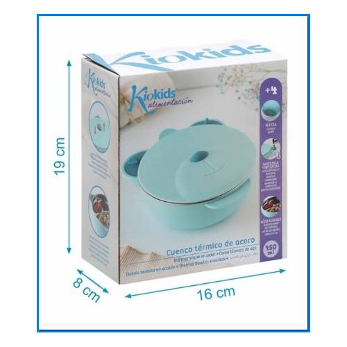 Ciotola Termico Inox-Pp 450ml Azul