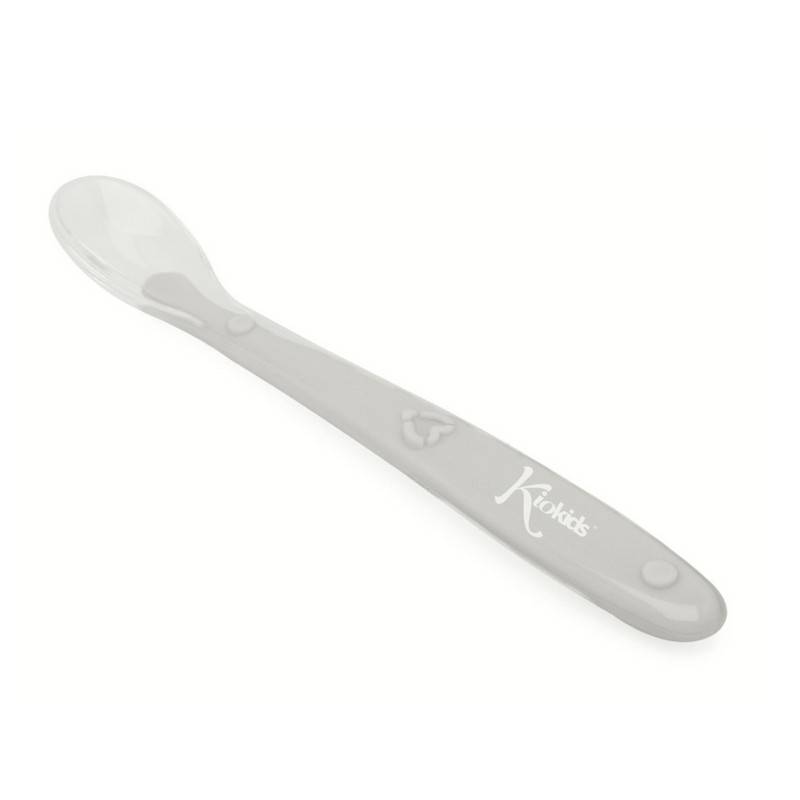 Colher de silicone cinzenta