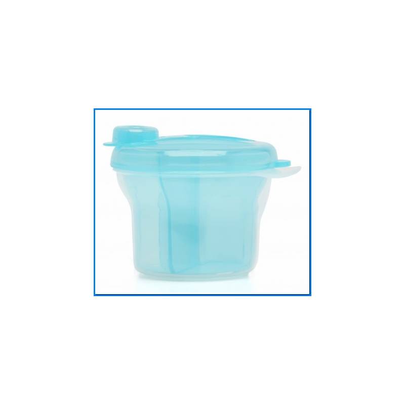 Espumador de leche azul