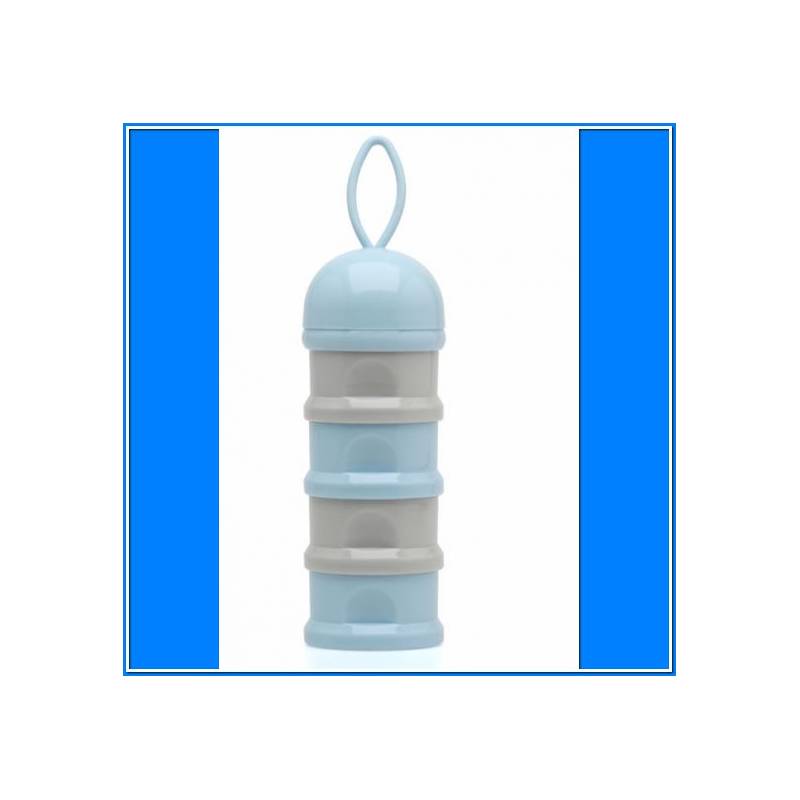 Espumador de leche azul