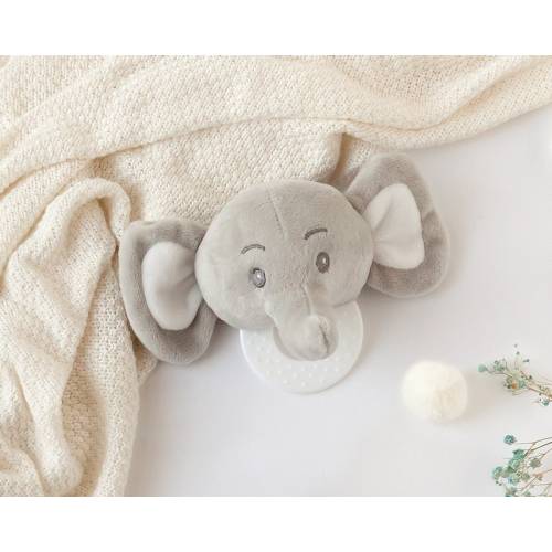 Elephant 13cm Teething Ring