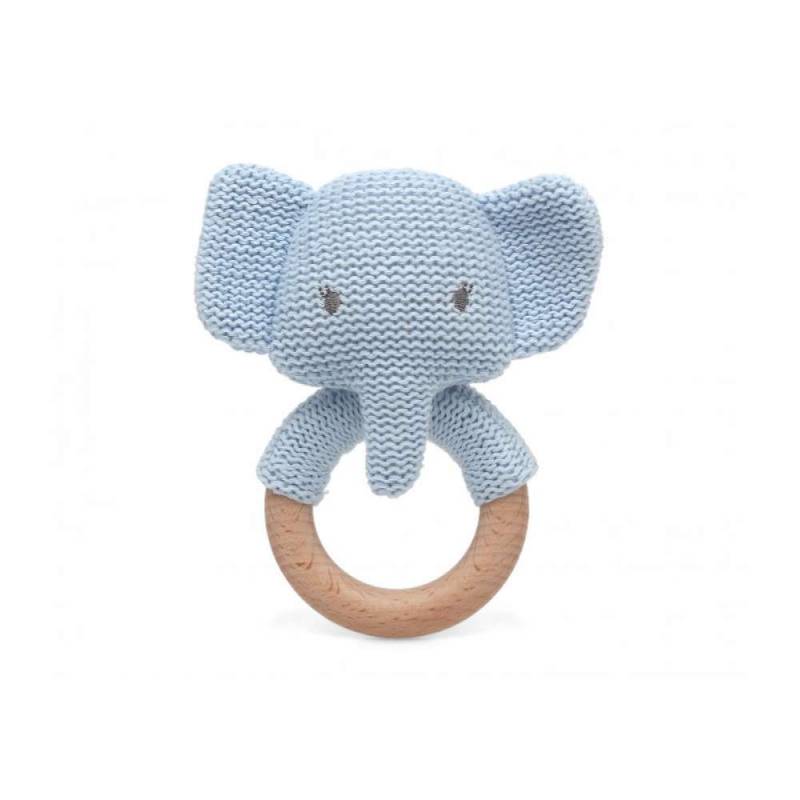 Elephant 13cm Rattle