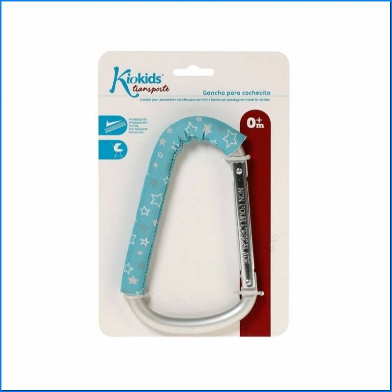 Gancho para cochecito Azul