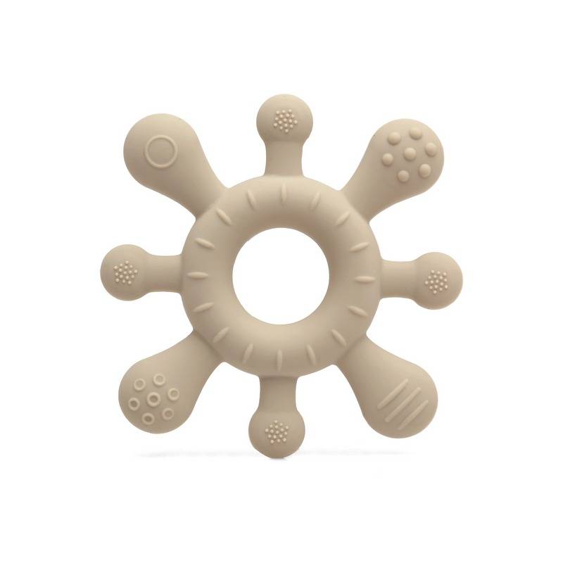 Beige teething ring