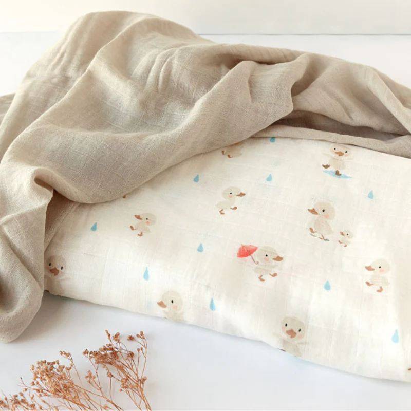 Muselina 120x120cms Bambu Beige