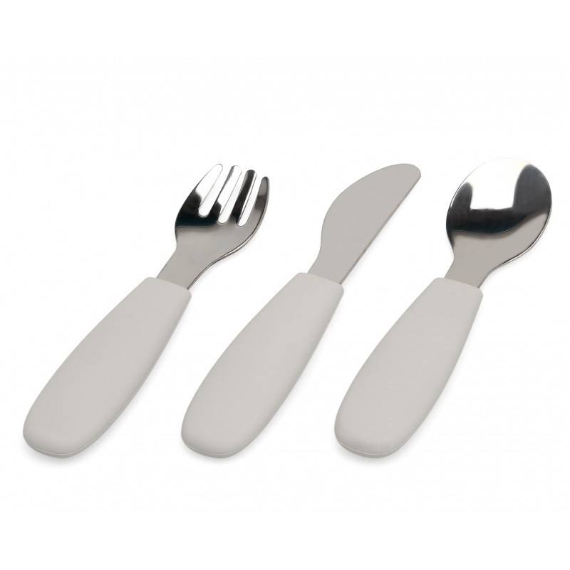 Cutlery Stainless Steel/Silicone Gri