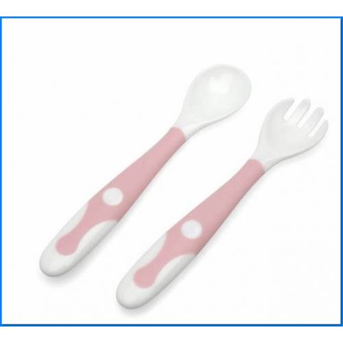 Couverts pliants roses
