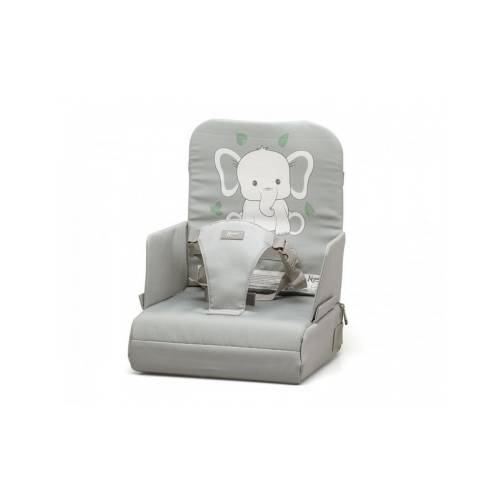 Chaise haute grise